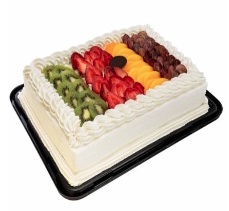 Karışık Meyveli Pasta Taze Meyveler